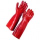 Red PVC Gauntlet 45cm